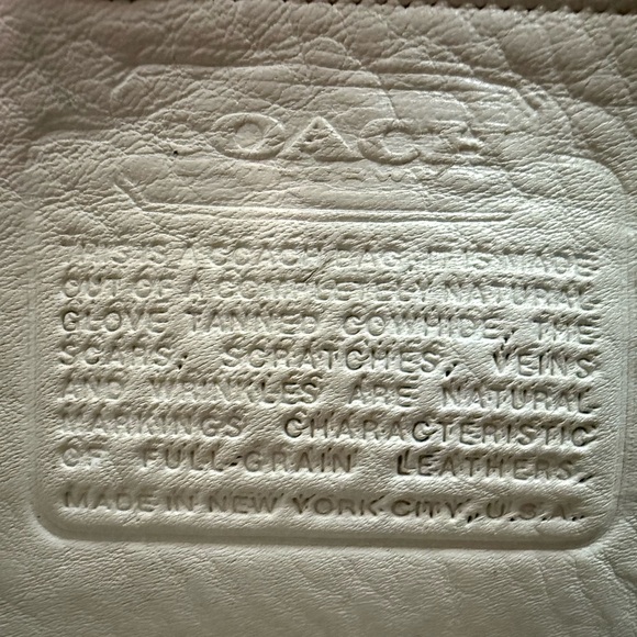 RARE UNICORN 🦄 Vintage Small Coach Federal Bag ERROR STAMP Bonnie Cashin Era - Picture 11 of 15